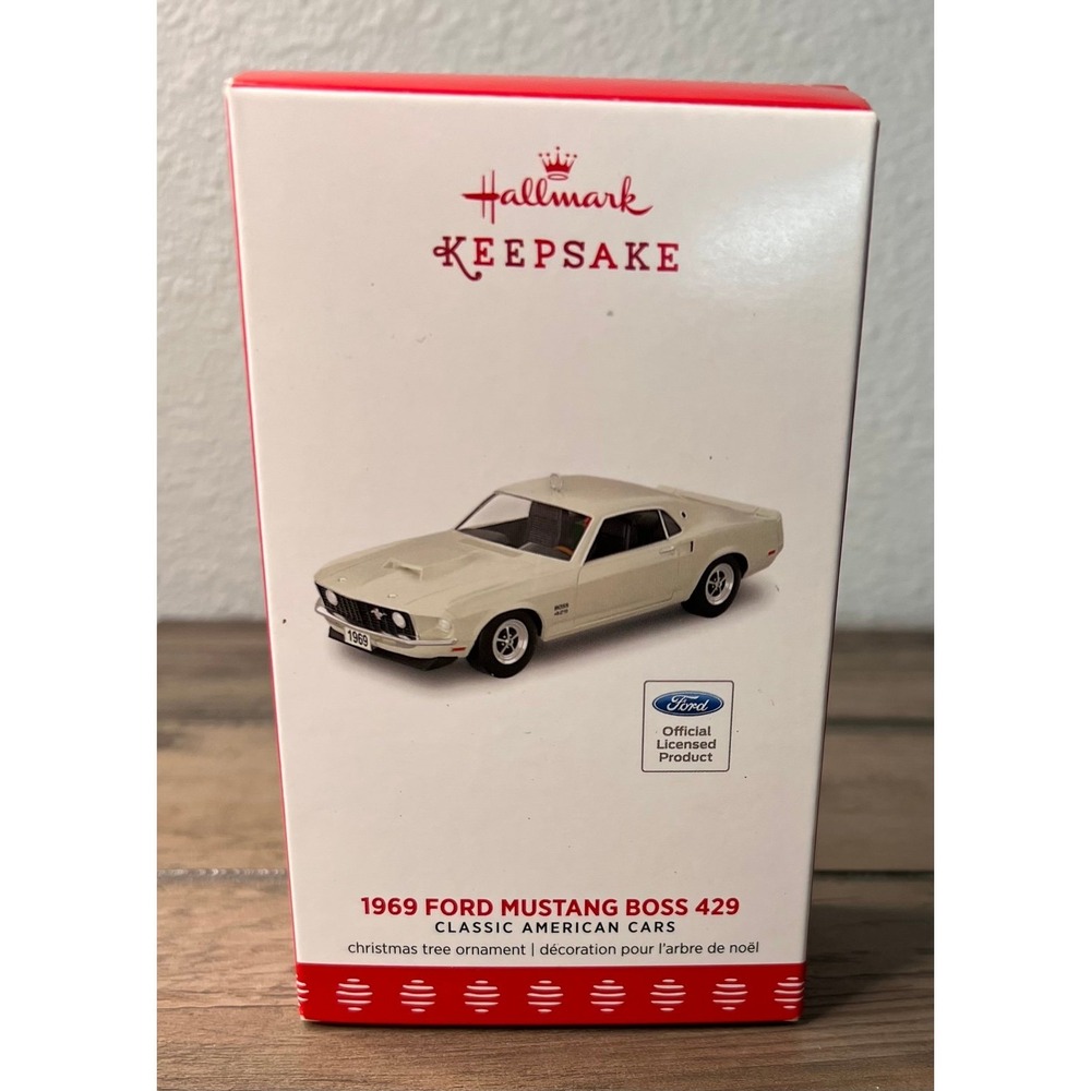 Hallmark 2017 NEW Christmas Ornament 1969 Ford Mustang #27 Classic Cars Series